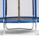Батут DFC Trampoline Fitness с сеткой 12ft, синий