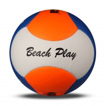Мяч волейбольный GALA Beach Play 06 пляжный шитый (PU) BP 5273 S Бело-сине-оранжевый
